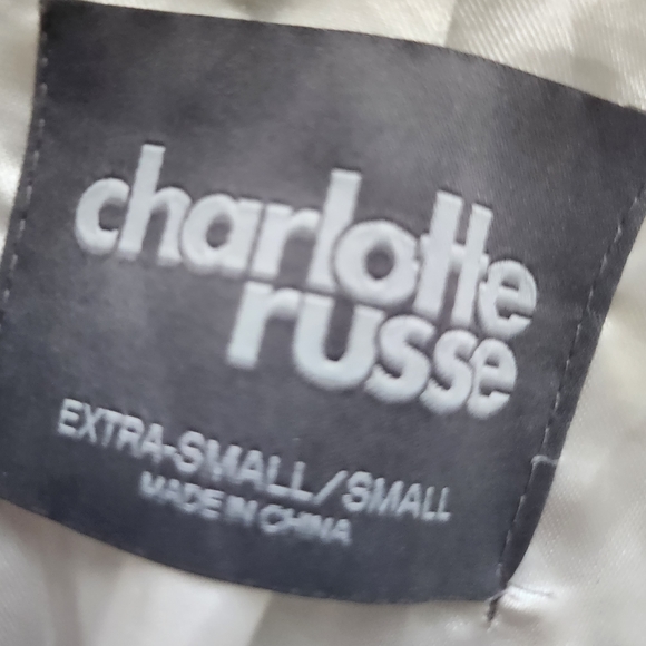 Charlotte Russe Plaid Peacoat XS - Picture 4 of 4